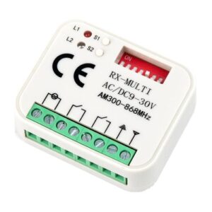 RC2 MAX – Univerzális vevo, 300-800 MHz